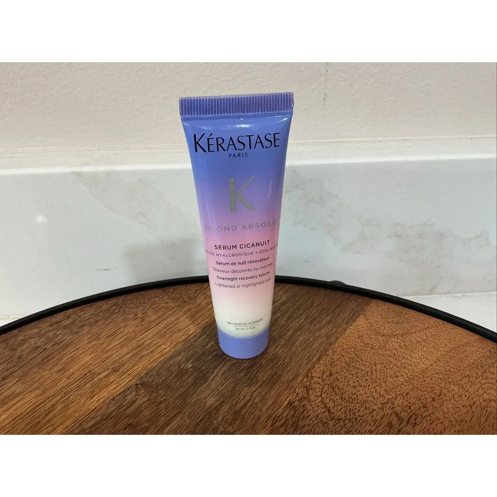 Kerastase Blond Absolu Serum Cicaflash Strengthening Oil Shampoo SAMPLE Set Of 7